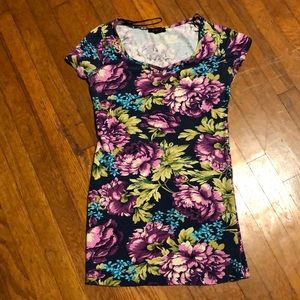 Forever 21 Floral Bodycon Dress